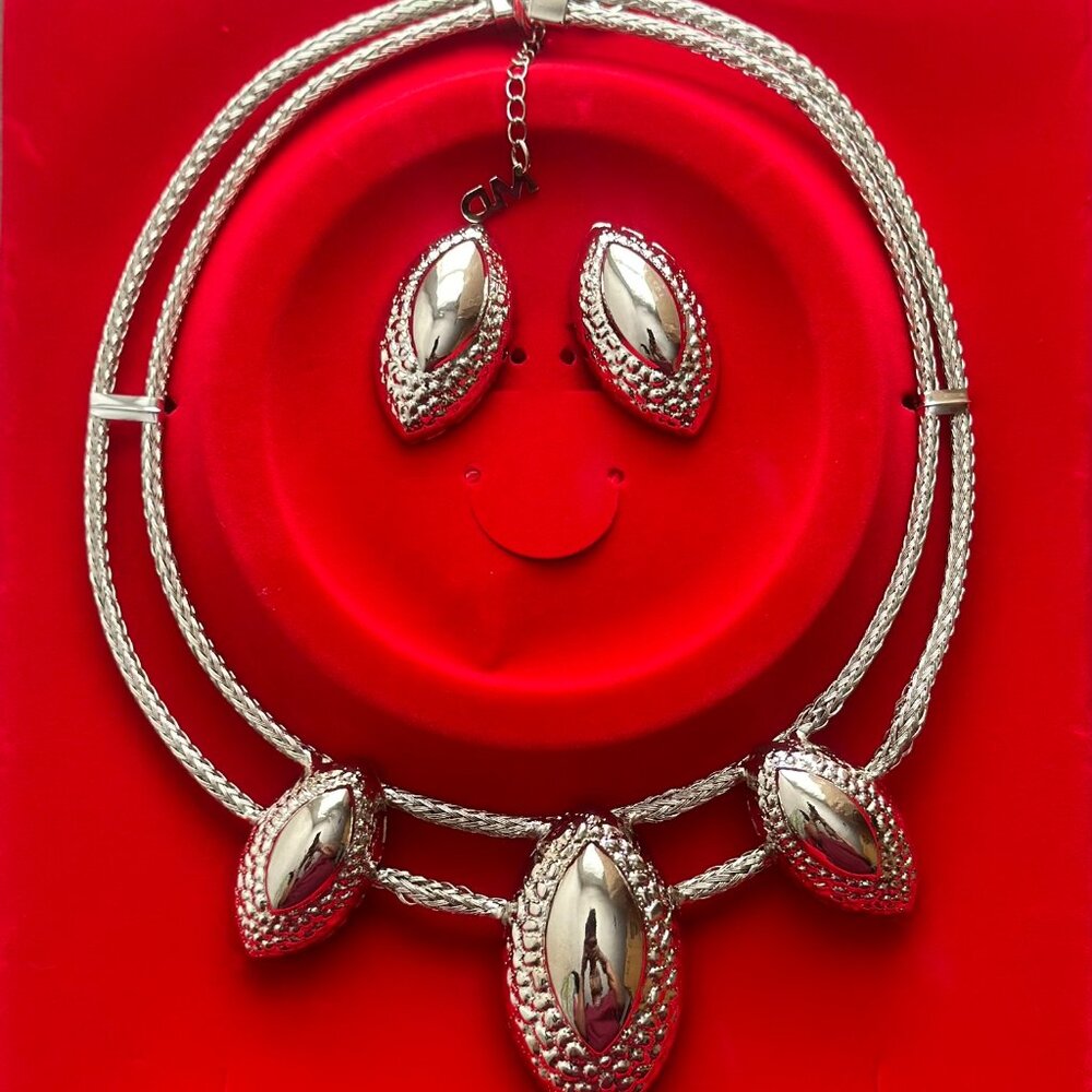 Handmade Silver plated Jewelry Set